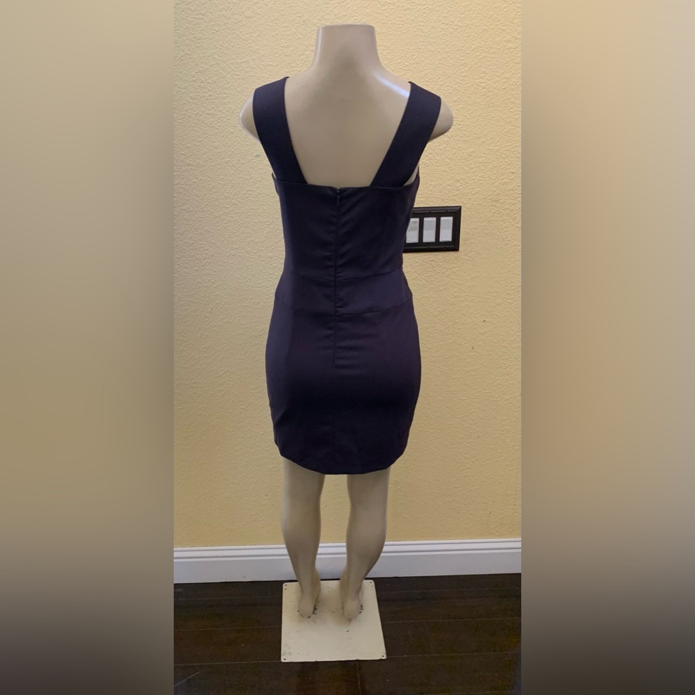 NWT Black Halo Size 6 Dark Gray Sleeveless Mini Dress - Picture 5 of 11